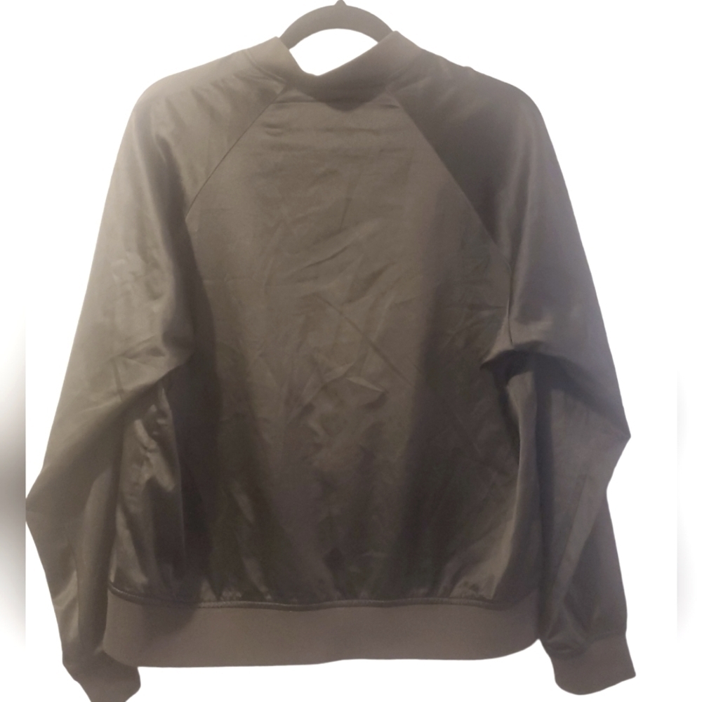 Uniqlo women's lightweight olive green bomber jacket - Picture 3 of 6